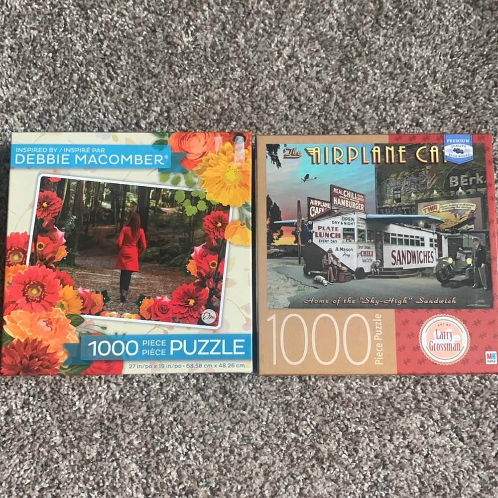 (2) 1000pc Puzzles